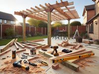 Precision and Practicality: Pergola Building in Video