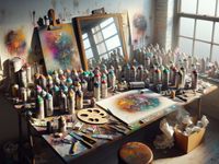 Spray Paint Art in Focus: Precision, Texture, and Creative Surfaces